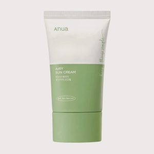 کرم ضد آفتاب بی رنگ آنوا SPF 50 مدل Airy ‌محافظ UVA ،UVB و 50 PA+++، ضد حساسیت، مناسب انواع پوست‌ معمولی و حساس حجم 50 میلی‌لیتر