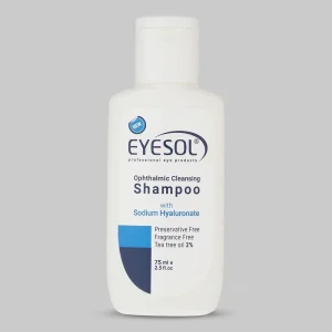 شامپو شست‌وشوی پلک و مژه آیسول مدل ophthalmic حجم 75 میلی‌لیتر