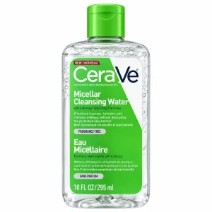 میسلار واتر پاک کننده صورت سراوی مدل Eau مناسب انواع پوست حجم 295 میلی لیتر